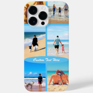 Custom Photo Collage Text Your Family Photos Gift Case-Mate iPhone 14 Pro Max Case