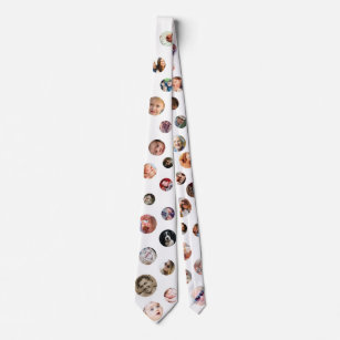 Custom Photo Collage Tie