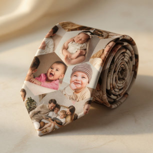Custom Photo Collage Tie