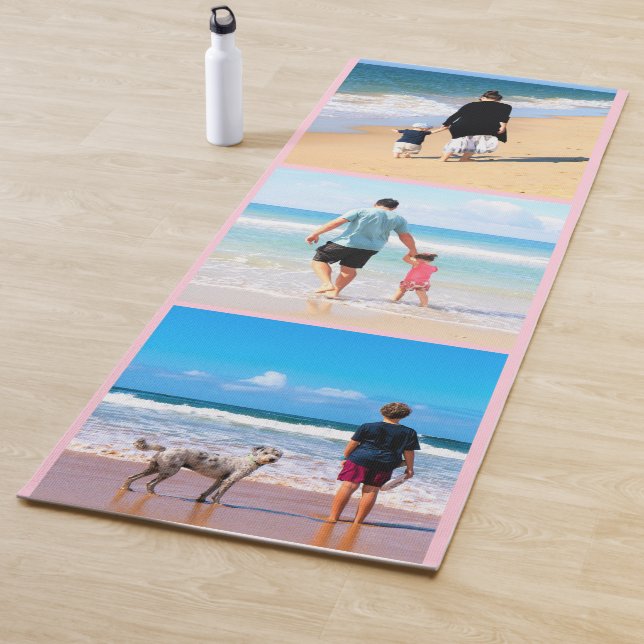 Custom Photo Collage Yoga Mat with Your Photos (In Situ)