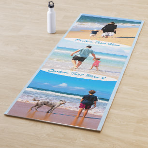 Custom Photo Collage Yoga Mat Your Family Photos
