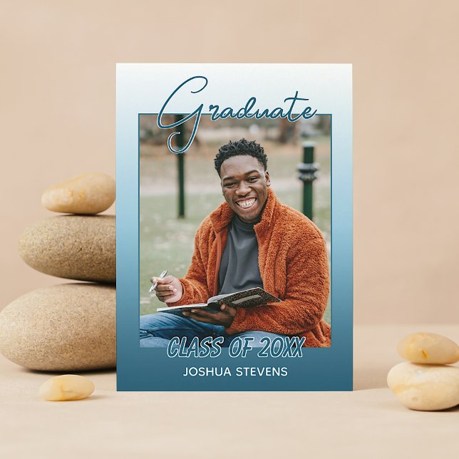 Custom Photo Congratulations Graduate Announcement (Creator Uploaded)