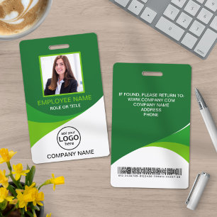 Custom photo corporate employee name tags badge ID badge