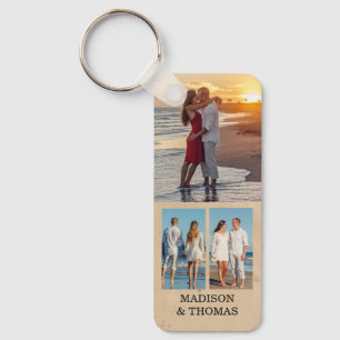Custom Photo Couple  Key Ring