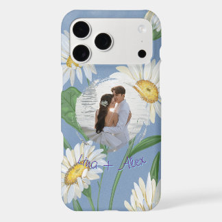 Custom Photo Couple Wedding Anniversary Daisies