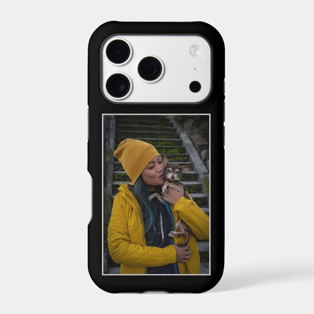 Custom Photo Create Your Own Black (Back)