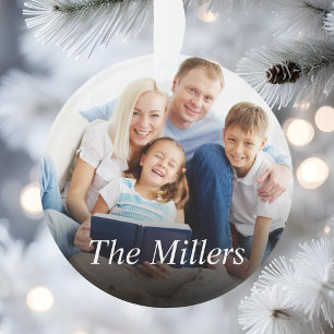 Custom Photo Create Your Own Ornament
