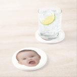 Custom Photo, Custom Photo Face Coaster<br><div class="desc">Custom Baby Face</div>