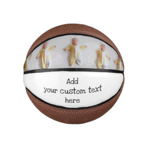 Custom Photo Customise Your Own Upload Picture Mini Basketball