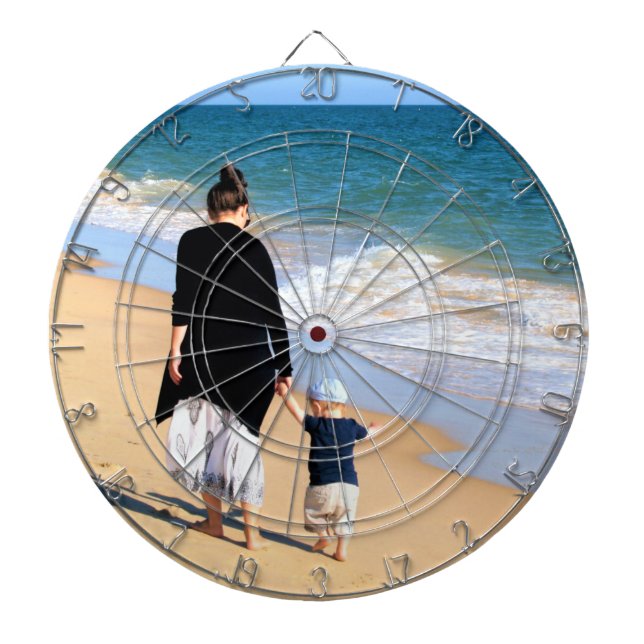 Custom Photo Dart Board with Your Favourite Photos (Front)