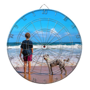 Custom Photo Dart Board with Your Own Design