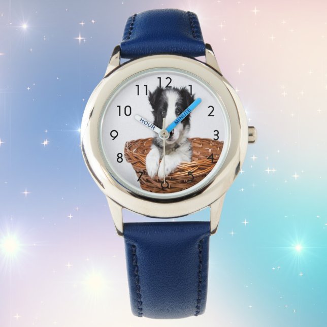 Custom photo dog cat photo child watch (Creator Uploaded)