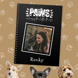 Custom Photo Dog Mum Notebook
