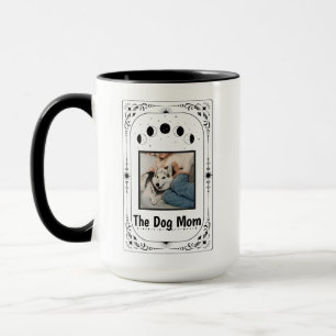Custom Photo Dog Mum Pet Lover Personalised Tarot Mug