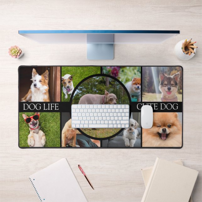 Custom Photo Dog Pet  Desk Mat (Office 1)