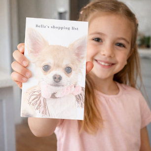 Custom photo dog pet post-it notes