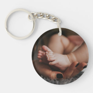 Custom Photo Double Sided Key Ring