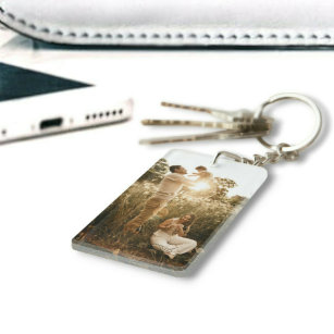 Custom Photo Double Sided One Pic Acrylic Keychain