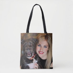 Custom Photo Double Sided Tote