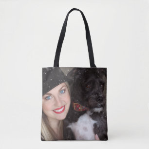Custom Photo Double Sided Tote Bag