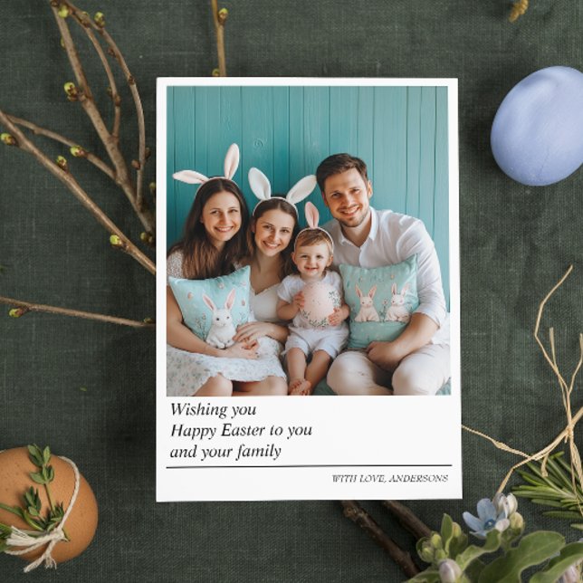 Custom photo Easter postcard (Creator Uploaded)
