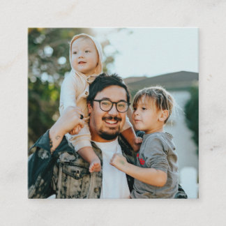 Custom Photo Enclosure Card