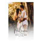 Custom Photo Engagement Welcome Sign &Digital File
