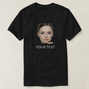 Custom Photo Face Birthday or Bachelorette Party T-Shirt