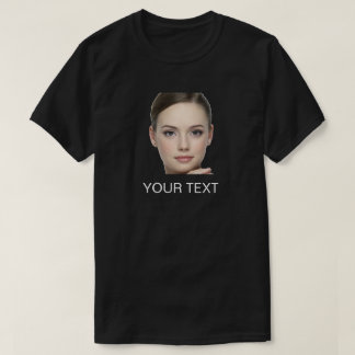 Custom Photo Face Birthday or Bachelorette Party T-Shirt