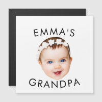 Custom Photo Face Mum Grandma Grandpa Birthday