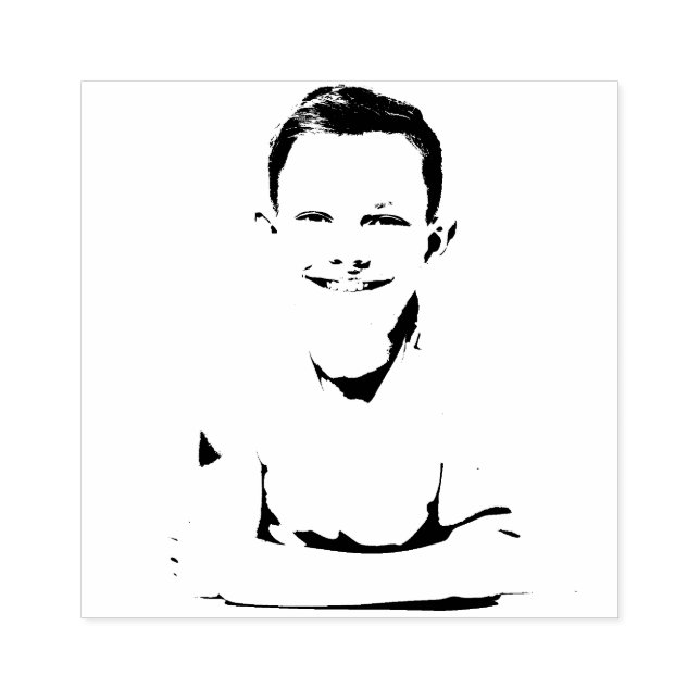 Custom Photo (Face) Rubber Stamp (Imprint)