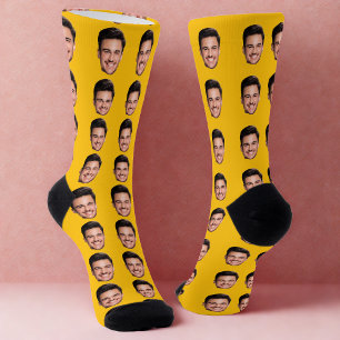 Custom Photo Face Socks