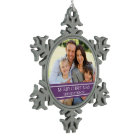 Custom Photo Family Christmas Ornament
