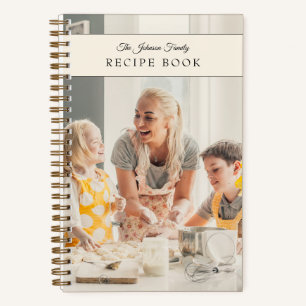 Custom Photo Family Recipe Book