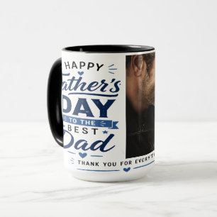 Custom Photo Father’s Day Gift Mug – Best Dad Ever
