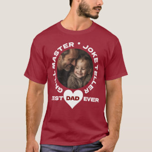 Custom Photo Father’s Day T-Shirt – Gift For Dad