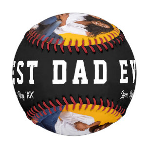 Custom Photo Father's Day Gift Baseball