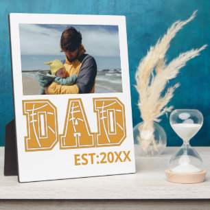 Custom photo Fathers day Sports Dad Basketball Dad Plaque