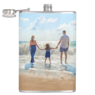 Custom Photo Flas Your Own Design Personalised Hip Flask