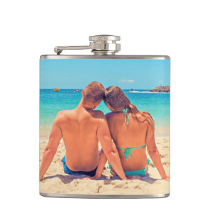 Custom Photo Flask Gift with Your Favorite Photos