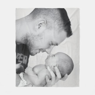 Custom Photo Fleece Blanket