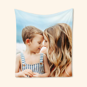 Custom Photo Fleece Blanket