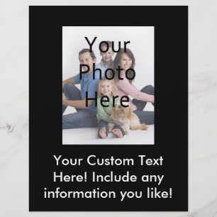 Custom Photo Flyer