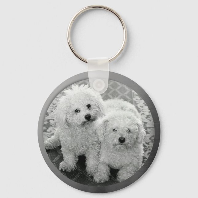 Custom Photo Frame Keychain (Front)