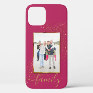 Custom Photo Framed Personalised Name iPhone 12 Case