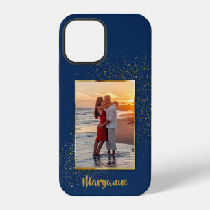 Custom Photo Framed Personalised Name iPhone 12 Case