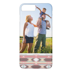 Custom Photo Geometric pattern in aztec style 2 iPhone 8 Plus/7 Plus Case