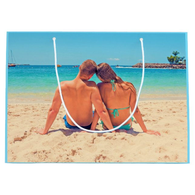 Custom Photo Gift Bag with Your Favourite Photos (Front)