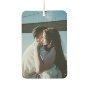 Custom Photo Gift for Boyfriend Girlfriend Husband Car Air Freshener