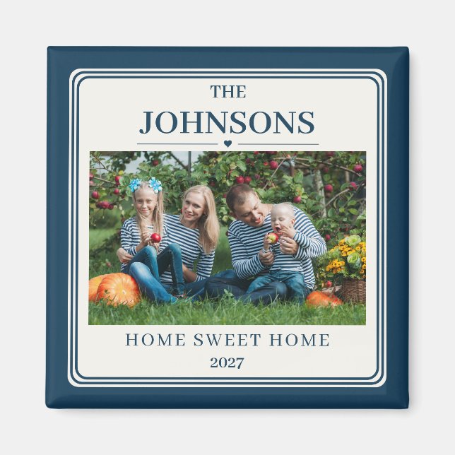 Custom Photo Gift Magnet  (Front)